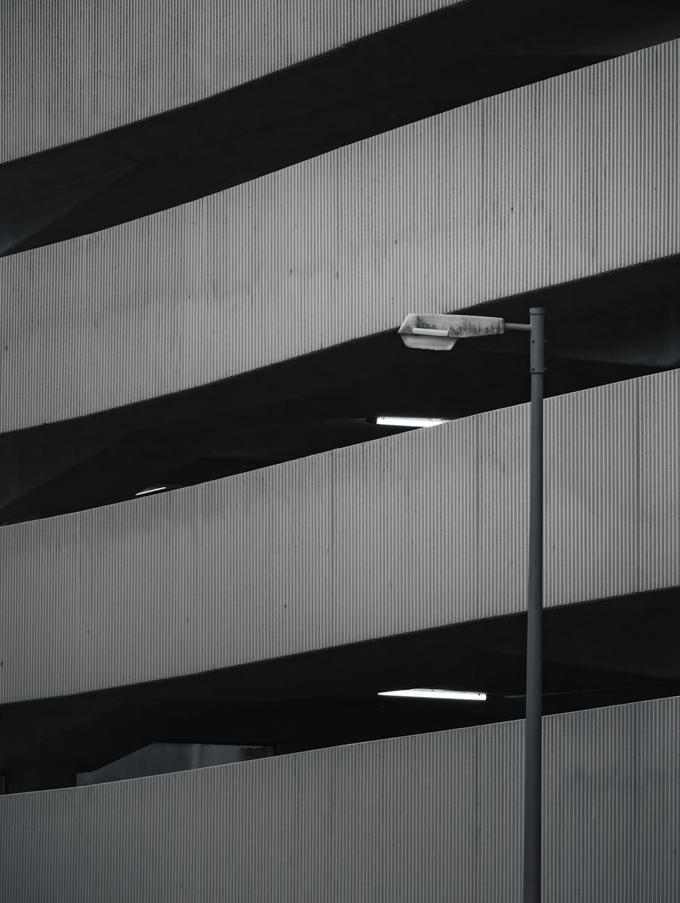 white fluorescent light turned on in a room